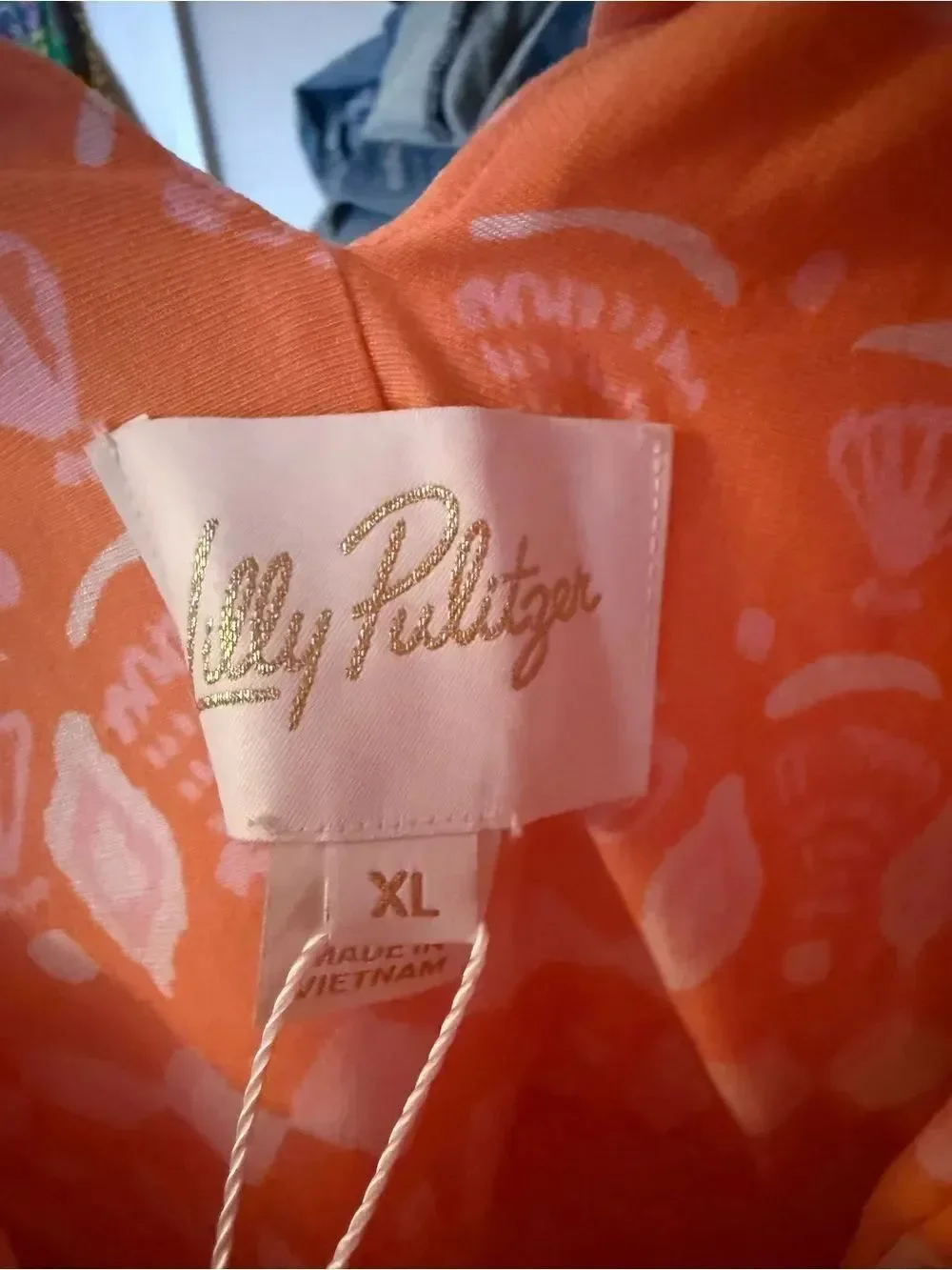Lilly Pulitzer Montecito Halter Maxi Dress Sleeveless Coral Papaya Breezy Palm